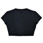 Chanel 1995 Spring Black CC Cropped Top＃40