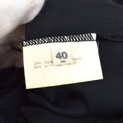 CHANEL 1995 Spring black CC cropped top #40