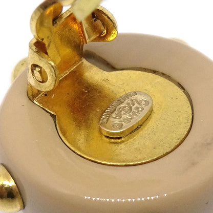 CHANEL Button Earrings Clip-On 00A