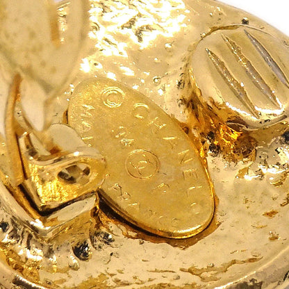 CHANEL 1994 Round Earrings Small