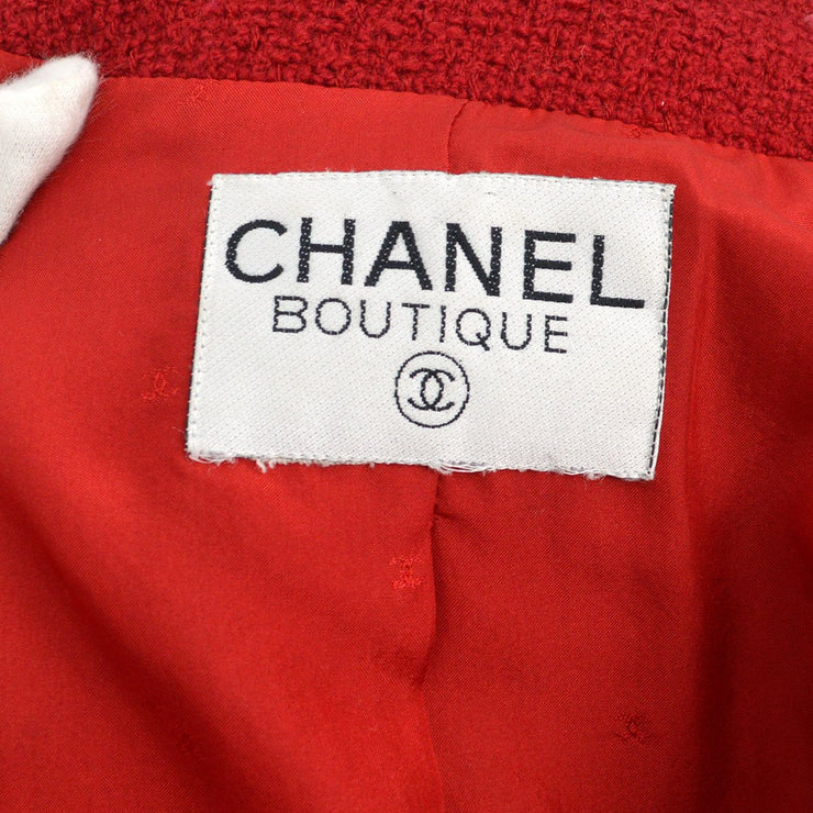 Chanel * Fall 1993 logo double-breasted tweed jacket