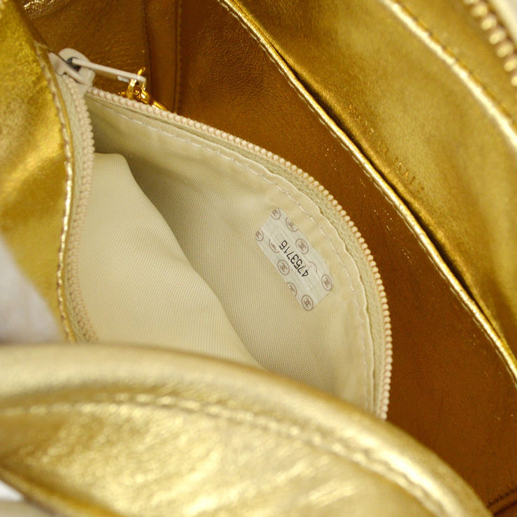 CHANEL 1996-1997 Gold Lambskin Camera Bag Mini – AMORE Vintage Tokyo