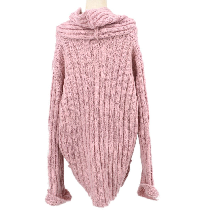 Chanel 2004ピンクウールパーカーセーター＃50