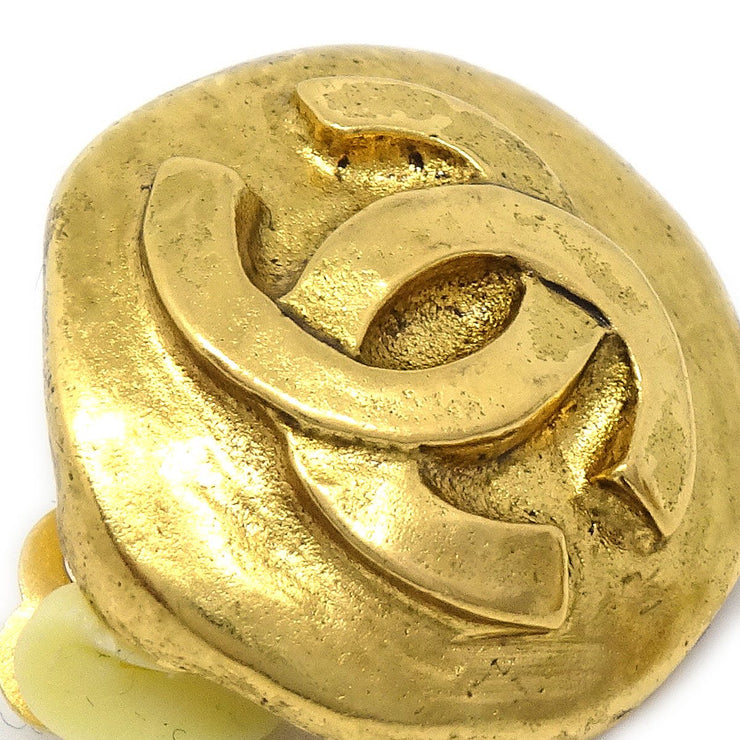 CHANEL 1995 Earrings Gold Small