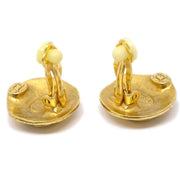 CHANEL 1995 Earrings Gold Small