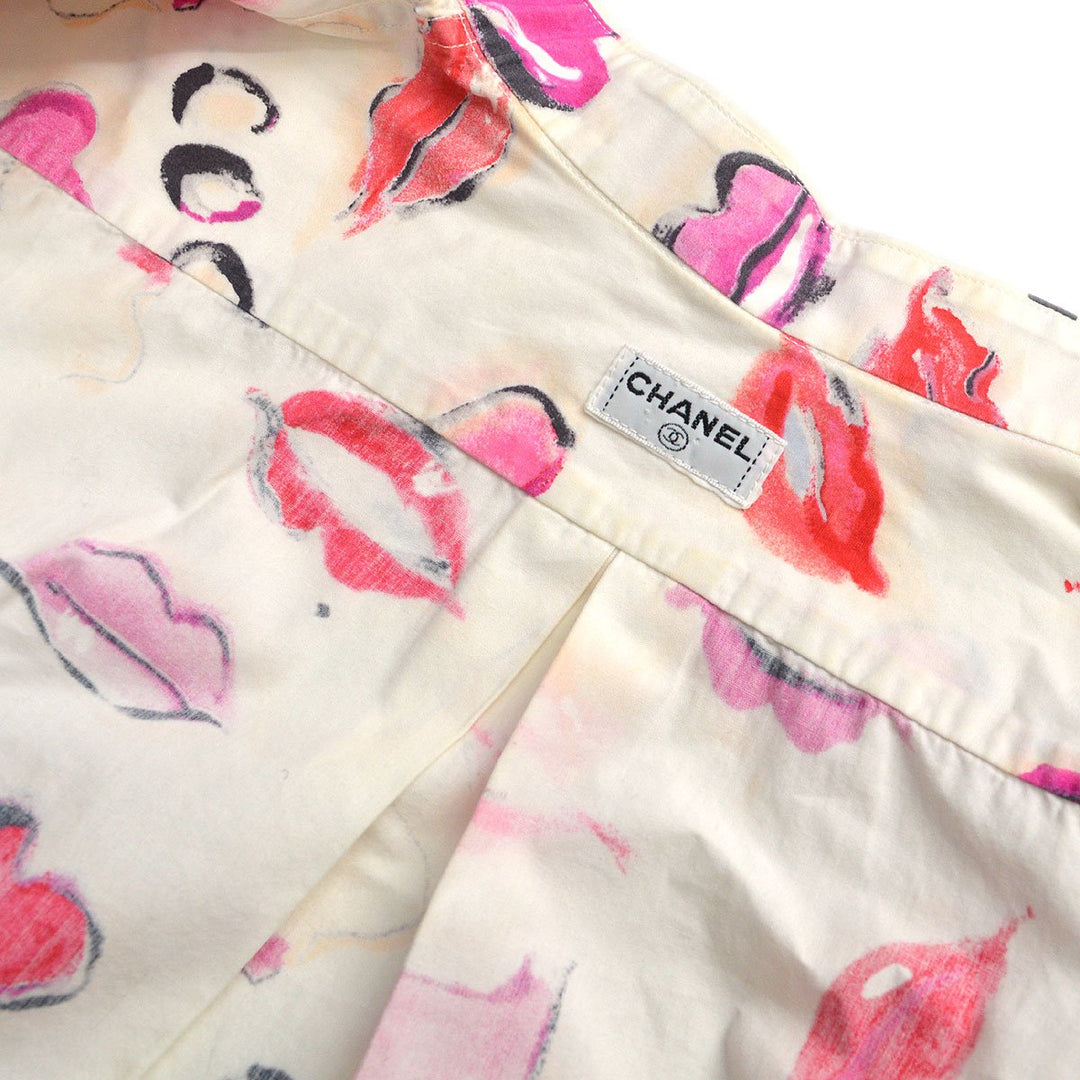 Chanel 1995 lip-print button-up shirt – AMORE Vintage Tokyo