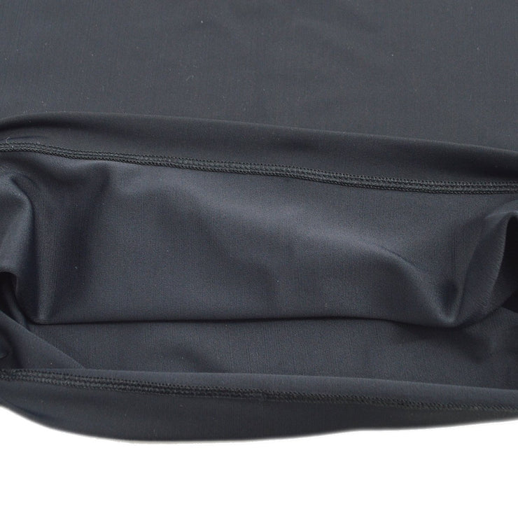 CHANEL 1995 Spring black CC cropped top #40