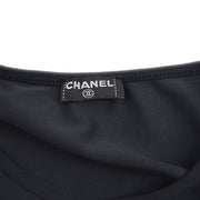CHANEL 1995 Spring black CC cropped top #40