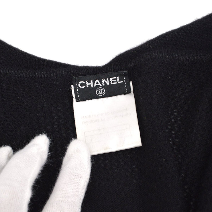 Chanel 2001 Fall CC-print cashmere top