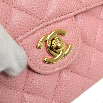 CHANEL * 2004-2005 Classic Square Mini Pink Caviar