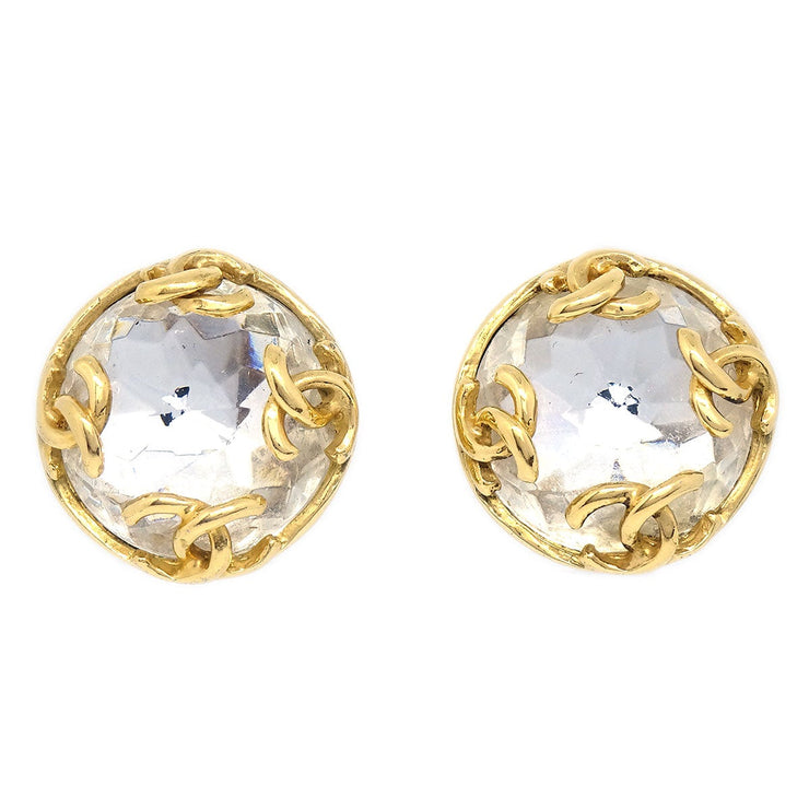 Chanel 14k on sale gold earrings