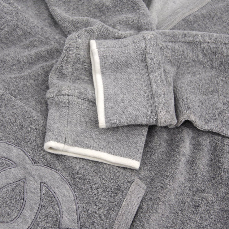 CHANEL 2009 CC stitch hooded top #38