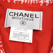 Chanel 1997检查了Tweed西装外套＃36