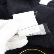 Chanel 1996徽标斑点肋骨羊绒拉式开衫＃42