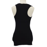 CHANEL 1990s ribbed tank top #38