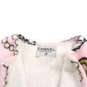 Chanel 1994 signature motif print bathrobe-style jacket #38