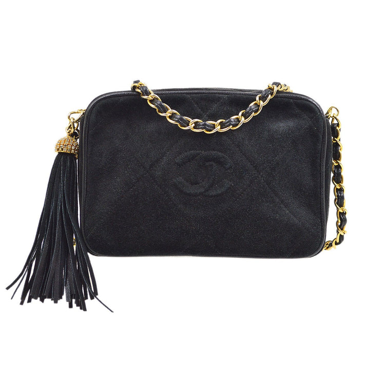 Chanel Suede Bag - 118 For Sale on 1stDibs