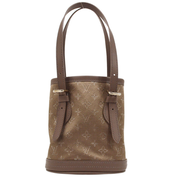 Louis Vuitton 2001 Monogram Satin Little Bucket M92145