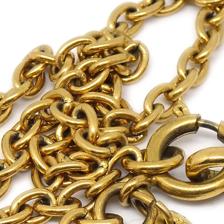 Chanel Quilted CC Chain Necklace 3858