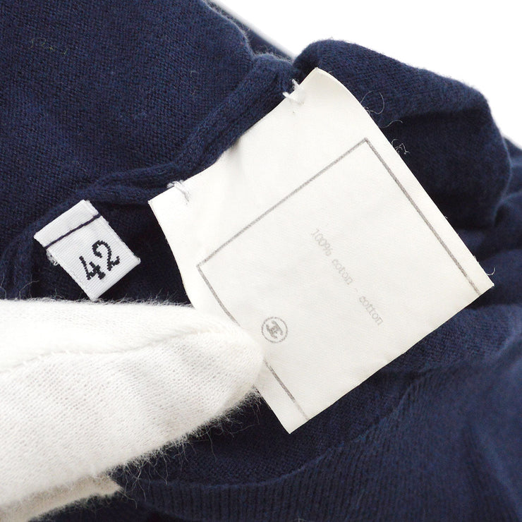 Chanel 1995 embroidered interlocking CC jumper #42