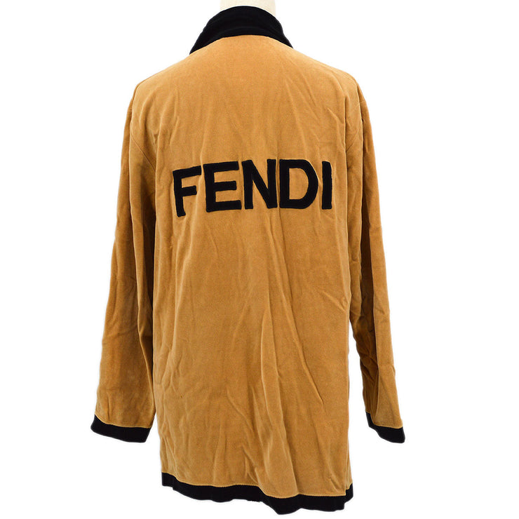 Fendi徽标补丁polo衬衫＃44