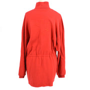 HERMES 90s Red Cotton Reversible Jacket #M