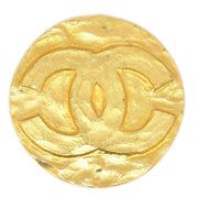 CHANEL Medallion Brooch Gold 94P