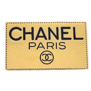 CHANEL Plate Brooch Gold