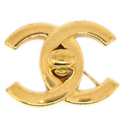 Chanel 1996 CC Twitlock Brouch Gold 96p