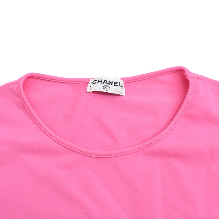 CHANEL 2000 Sleeveless Top Pink