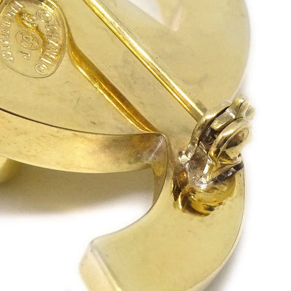 Chanel 1997 Turnlock Brooch Pin Large