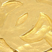 CHANEL 1994 Medallion Brooch Pin Gold