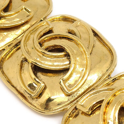 CHANEL 1994 Triple CC Brooch Pin Gold