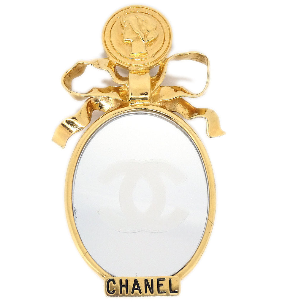 Chanel CC Mirror Brooch
