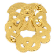 Chanel 1997 Brooch Pin Gold