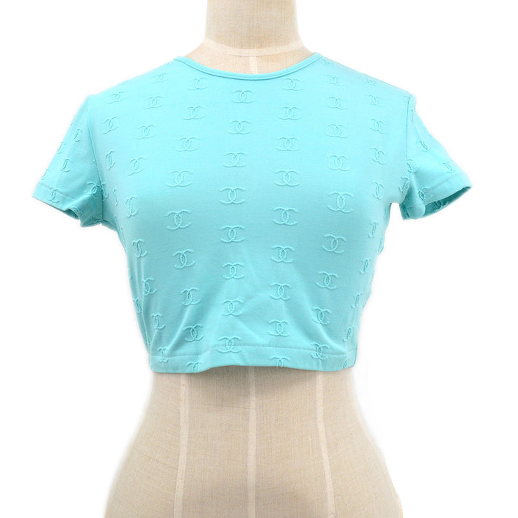 CHANEL 1997 Blue Cropped Top #38 – AMORE Vintage Tokyo