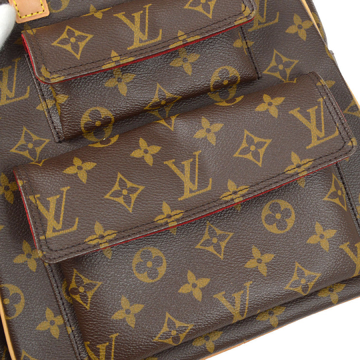 Louis Vuitton Monogram Excentri Cite Hand Bag M51161 LV F8813