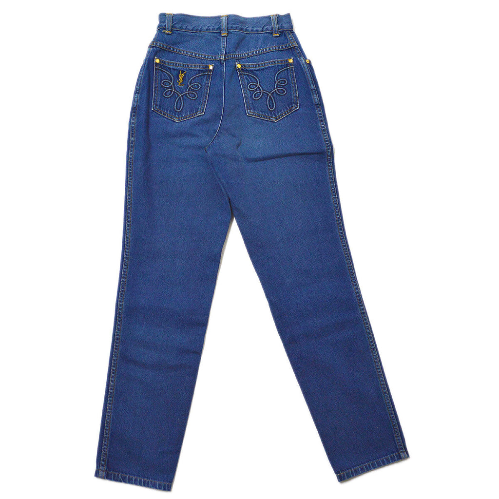 YSL 80s straight-leg jeans #36 – AMORE Vintage Tokyo