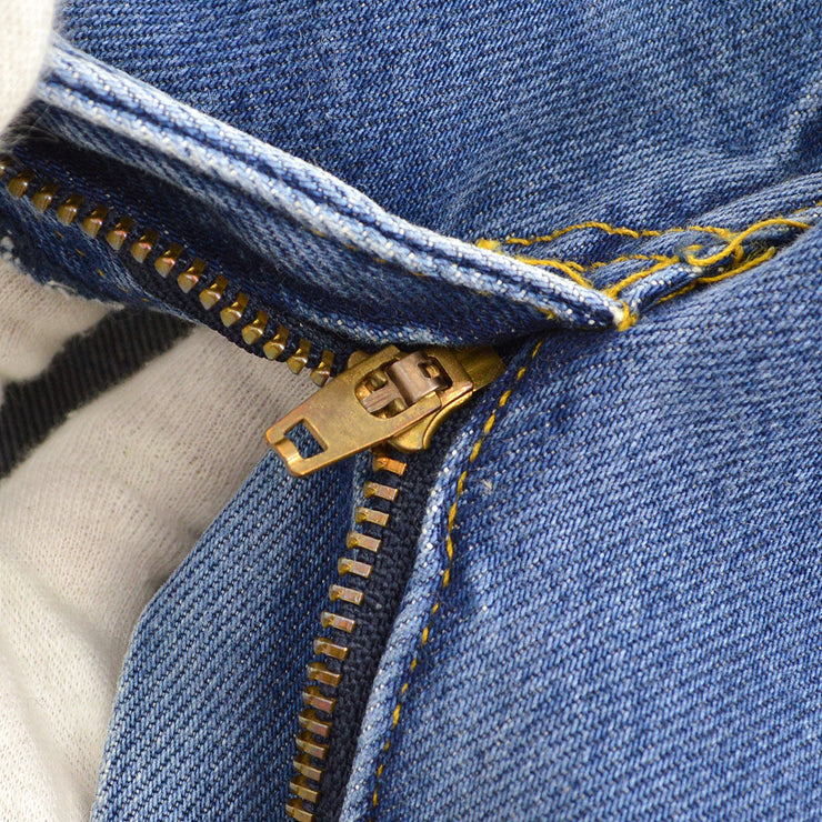 Yves Saint Laurent * 1980s straight-leg jeans #36