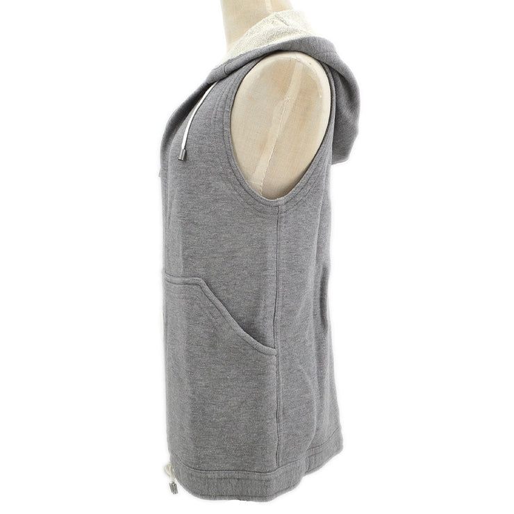 CHANEL 2005 Spring Sport Line sleeveless hoodie #36