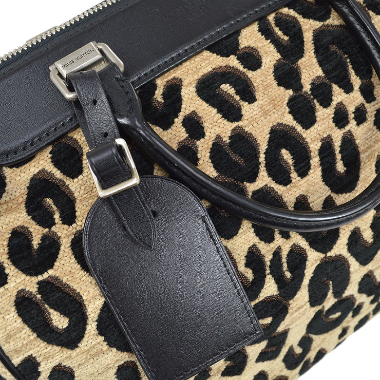 LOUIS VUITTON Leopard Speedy 30 Hand Bag 2012 Collection M97396 44358