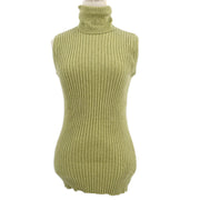 Chanel Fall 1993 ribbed knitted top #42