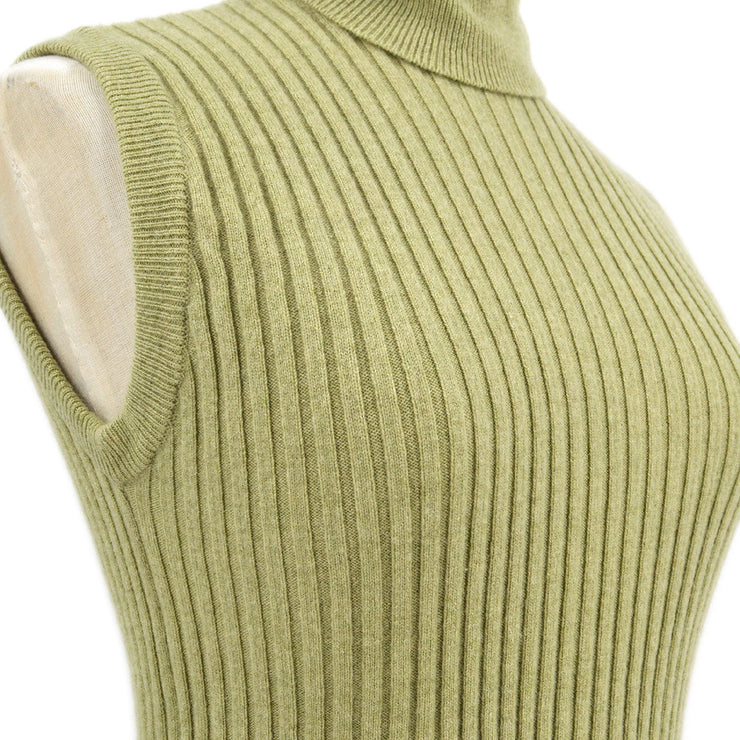 Chanel Fall 1993 ribbed knitted top #42