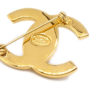 CHANEL Turnlock Brooch Gold-Plated 96A