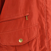 Burberry zip-fastening single-breasted jacket #M