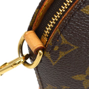 Louis Vuitton 2005 Mini Ellipse Pouch Bag Monogram M51129