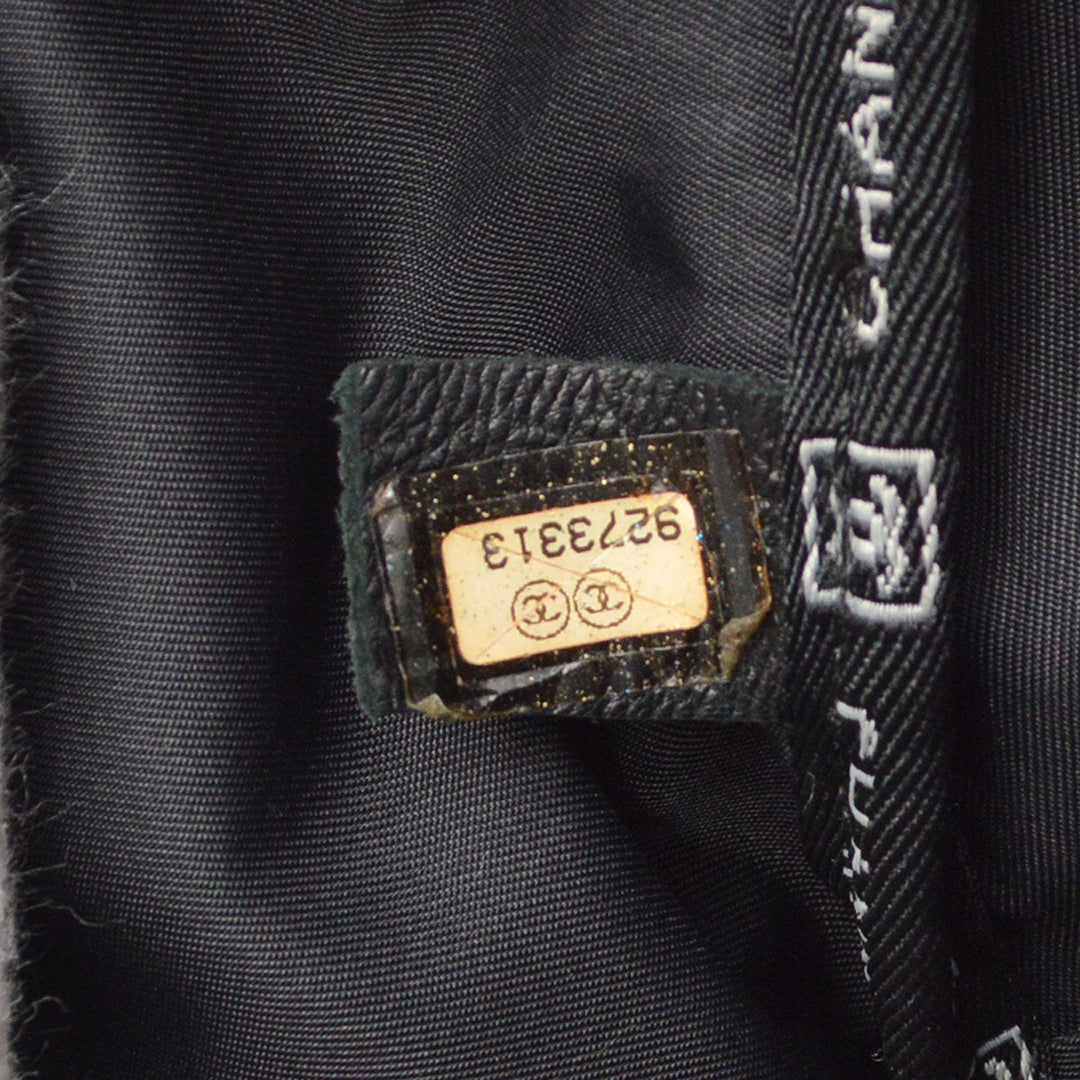 早い者勝ち 2004-2005 CHANEL Sport Vintage AMORE – Black 40 Boston Line バッグ