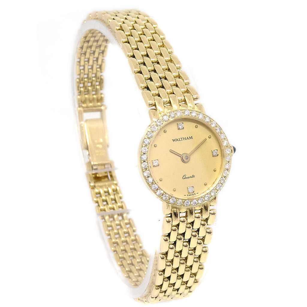 Waltham quartz best sale wrist watch