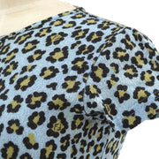 FENDI 80s leopard print round neck T-shirt #40