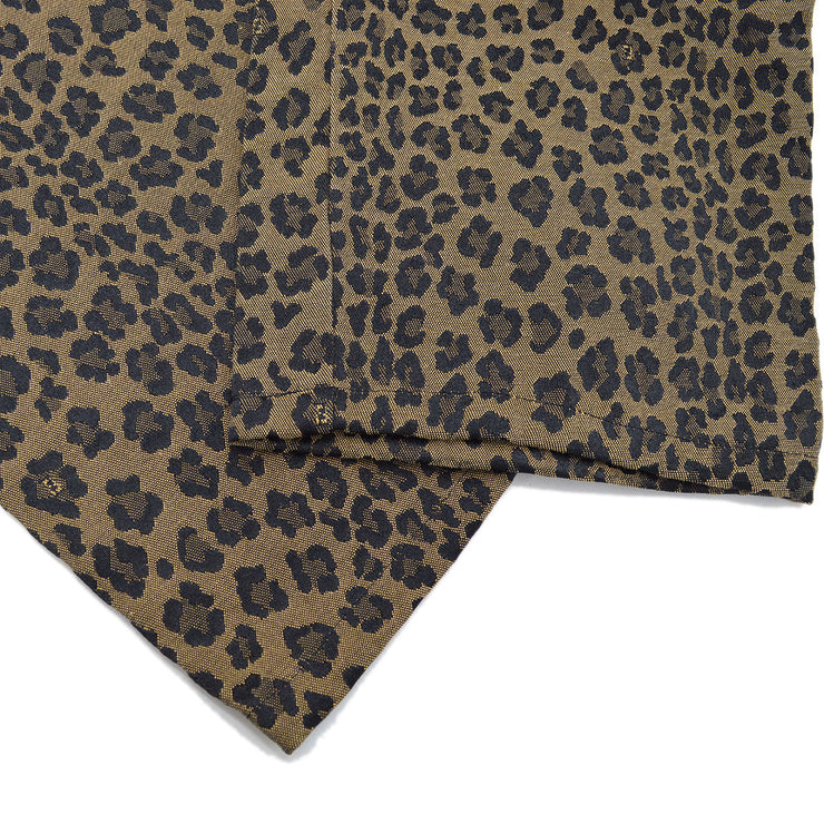 FENDI leopard printed straight trousers #42